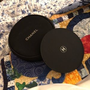 Limited Chanel Mesh Makeup Case with Mirror